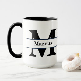 Mug Lettre et nom personnalisés