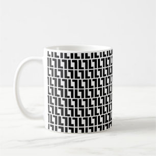 Mug LETTRE GRECQUE L Motif Alphabet