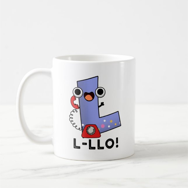 MUG LETTRE L LLOLO DANOINE L PUN (Gauche)