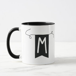 Mug lettre "M" Gobelet
