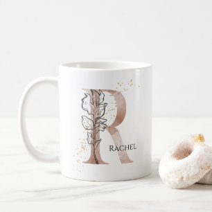 Mug LETTRE MORALE INITIALE R BOHON Personnalisée