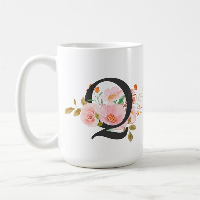 Mug Lettre Q (Gauche)