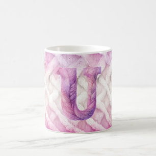 MUG LETTRE ROSE CHAUDE ROSE POPULAIRE OU