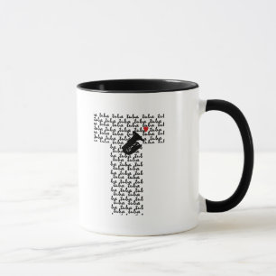 MUG LETTRE TABA T