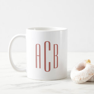 MUG LETTRE TROISIÈME MOYENNE TERACTTA DOUCE