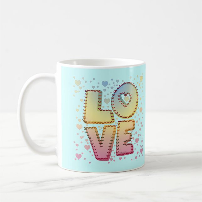 Mug Lettres d'amour (Gauche)