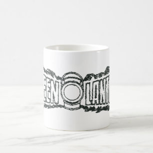 Mug Lettres de lanterne verte BW