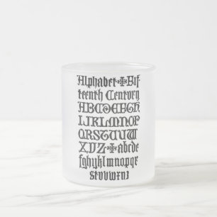 Mug Lettres Gothiques
