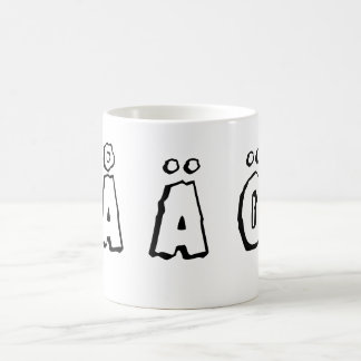 Mug Lettres suédoises (ö d'ä de å)