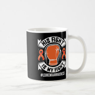 Mug Leucémie Conscience Son Combat Est Mon Combat