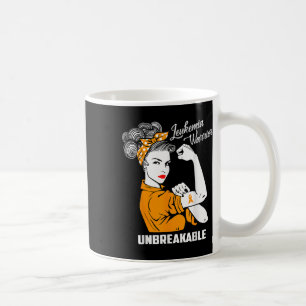 Mug Leucémie Guerrier Indestructible Conscience Cadeau