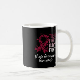 Mug Leur Combat Est Mon Combattre Cerveau Aneurysme Se