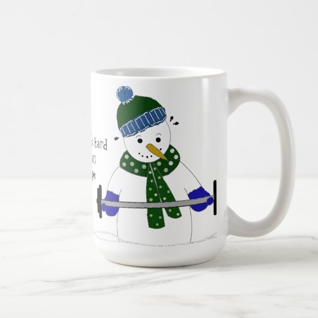 Mug Levage du poids des neiges (Droite)