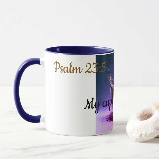 Mug Lève-toi, brille ! (Avec donut)