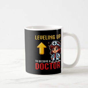 Mug Levelup Doctor Ck To School Funny Gamer Girls