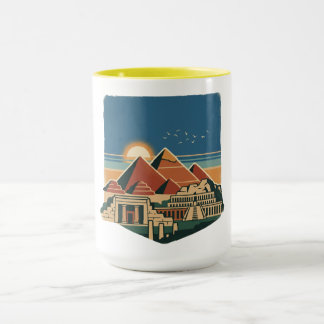 Mug Lever de soleil en Égypte