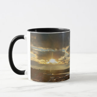 Mug Lever de soleil sur le chemin NJ