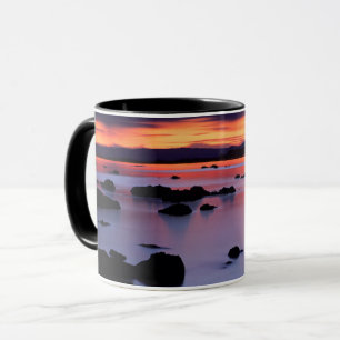 Mug Lever du soleil au point noir du lac Mono