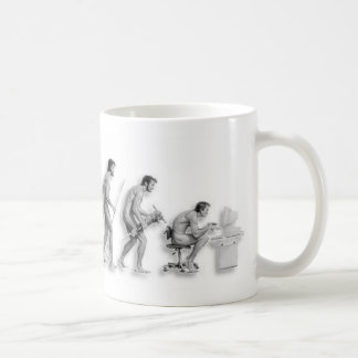 Mug L'évolution de l'homme révisée