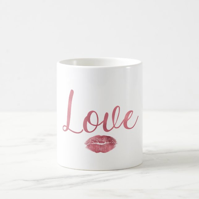 Mug Lèvres d'amour roses (Centre)