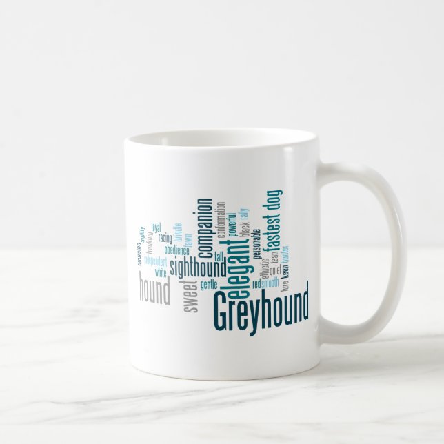 Mug Lévrier (Droite)