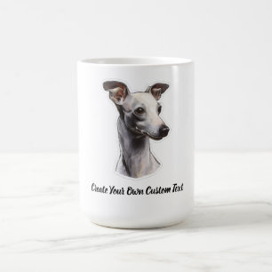 Mug Lévrier Italien Chien Créez Votre Propre Texte Per