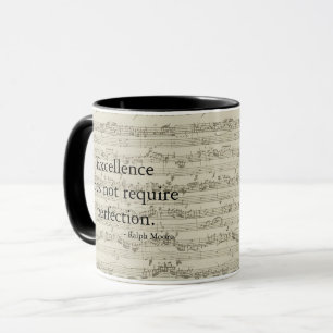 Mug L'excellence n'exige pas la perfection