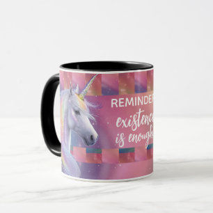 Mug L'Existence Est Suffisamment Rappel Rainbow Unicor