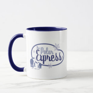 Mug L'Express polaire Ours polaires Retro Graphisme