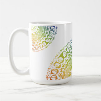 Mug LGBTQ+ Pride Mandala Mug-Colorful Symbolic Design