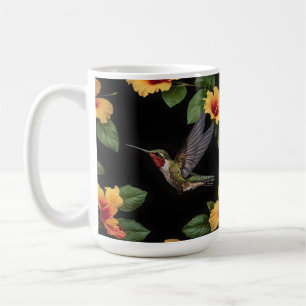 Mug "L'harmonie de la nature : l'hibiscus des colibris