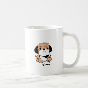 Mug Lhasa Apso et friandise pour chien