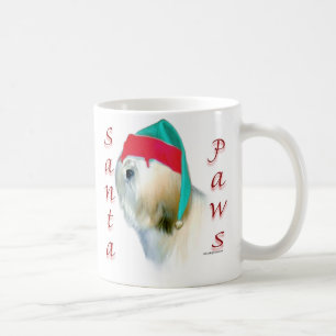 Mug Lhasa Apso Père Noël Paws