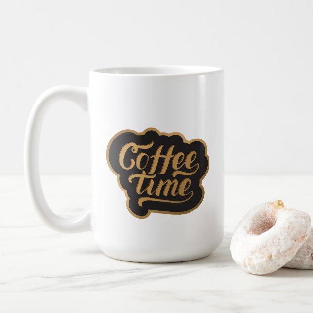 Mug L'heure du café (Avec donut)