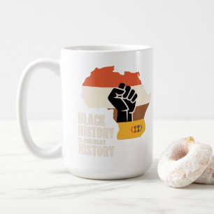 Mug L'histoire des Noirs est la culture et le patrimoi