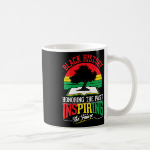Mug L'histoire noire honore le passé inspirant le futu