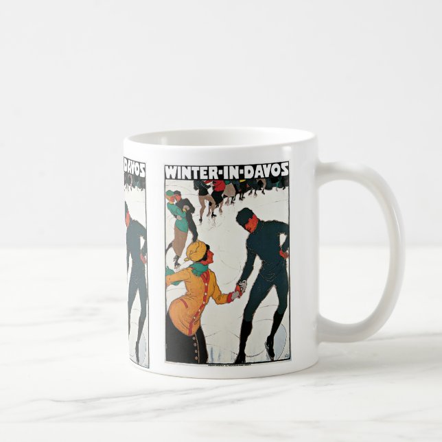 Mug L'hiver à Davos (Droite)