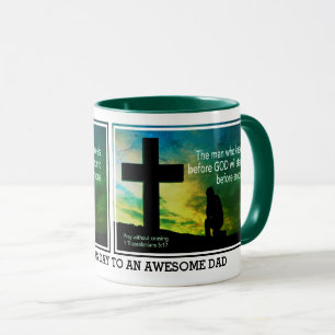 Mug L'HOMME chrétien QUI S'INQUIÈTE AVANT LA Fête des 