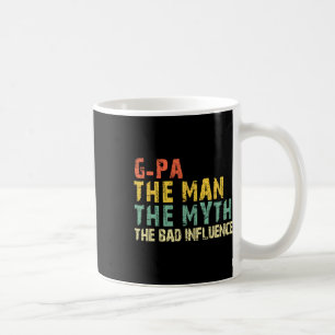 Mug L'Homme Le Mythe Mauvais Influence Drôle Rétro Vin