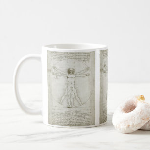 Mug L'homme vitruvien de Léonard de Vinci