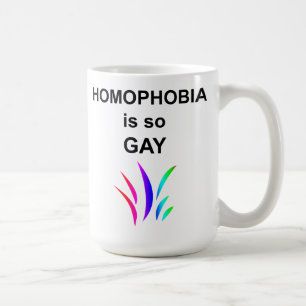 Mug L'homophobie est si gay
