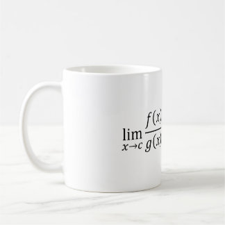 Mug L'Hopital's Rule - Math And Calculus Basics T-Shir