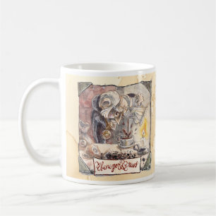 Mug L'humoriste Ebenezer brasse la pâte à café clas