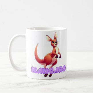 Mug L'humour australien coupé kangourou en boîte