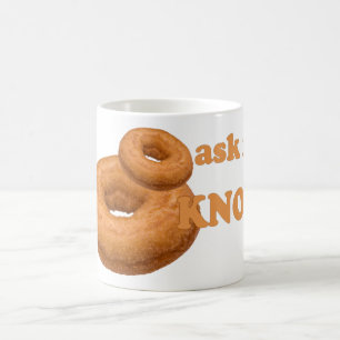 Mug L'humour de beignet attaque - choisissez le style,