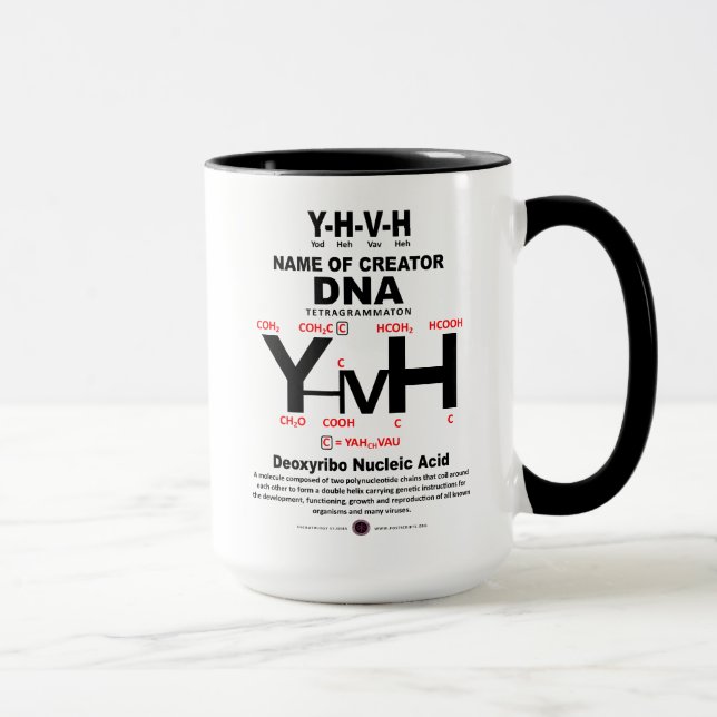 Mug Liaison chimique YHVH-DNA (Droite)