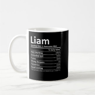 Mug LIAM Nutrition Birthday Personalized Gi