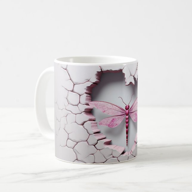 Mug Libellen Reihe 1-12 Kaffeetasse (Vorderseite Links)