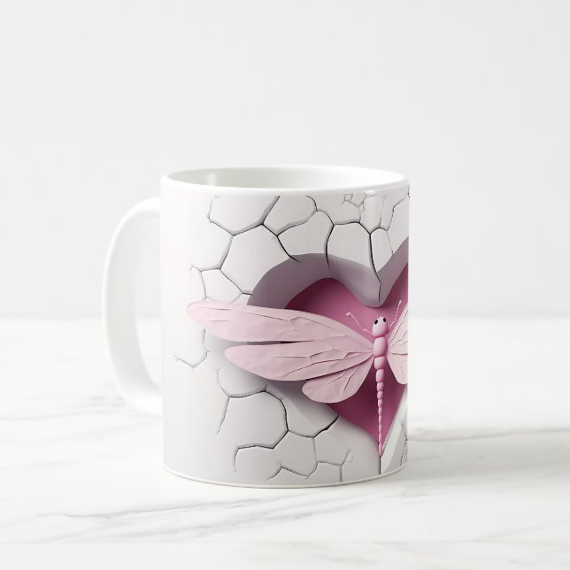 Mug Libellen Reihe 1-15 Kaffeetasse (Vorderseite Links)