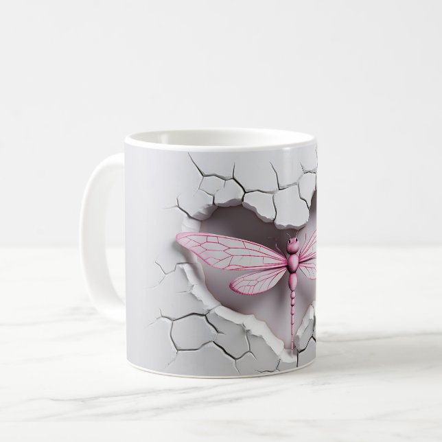 Mug Libellen Reihe 1-2 Kaffeetasse (Vorderseite Links)